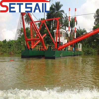 12 inch hydraulische zanddredger en 500 pomp maat aangepast