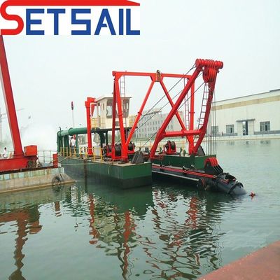 12 inch hydraulische zanddredger en 500 pomp maat aangepast