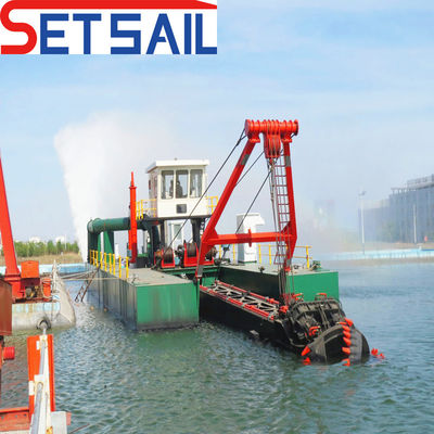 12 inch hydraulische zanddredger en 500 pomp maat aangepast