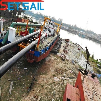 8 Inch River Sand Dredger / Mud Dredger / Clay Dredger QH-D97 met 5000m3 waterstroom
