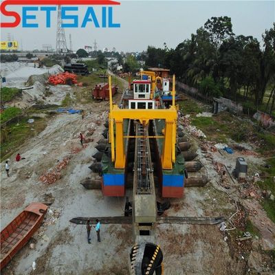 8 Inch River Sand Dredger / Mud Dredger / Clay Dredger QH-D97 met 5000m3 waterstroom
