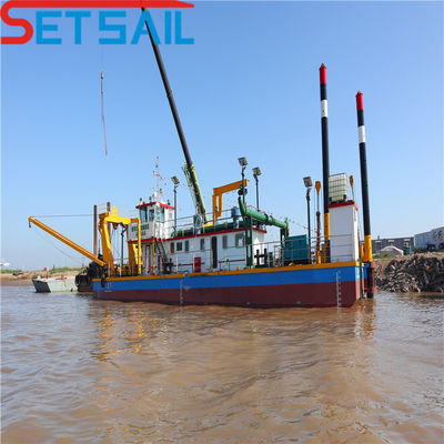 8 Inch River Sand Dredger / Mud Dredger / Clay Dredger QH-D97 met 5000m3 waterstroom