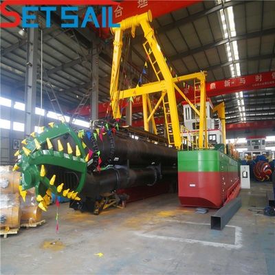8 Inch River Sand Dredger / Mud Dredger / Clay Dredger QH-D97 met 5000m3 waterstroom