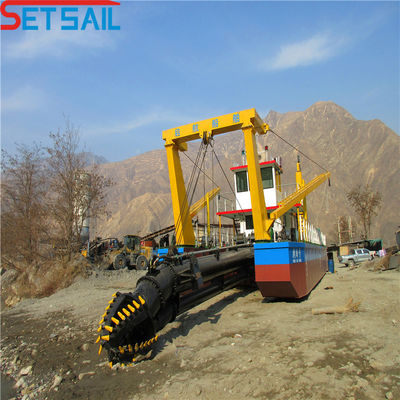Totale breedte 5m-15m Import dieselmotor cutter zuigdrager voor rivier zand dragen