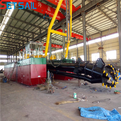Totale breedte 5m-15m Import dieselmotor cutter zuigdrager voor rivier zand dragen