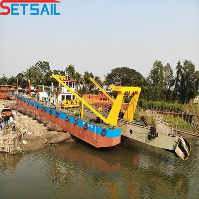Totale breedte 5m-15m Import dieselmotor cutter zuigdrager voor rivier zand dragen