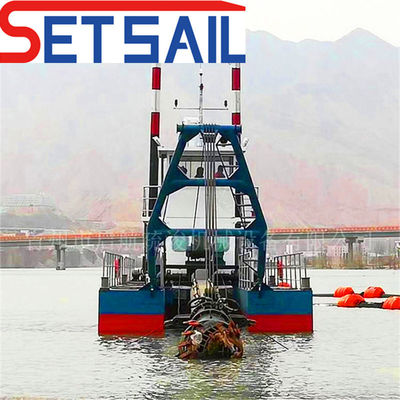 16m Dredging Diepte Cutter Zuigdredger Uitgerust met 450W Hulpmotorvermogen