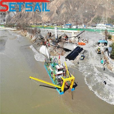 24 inch Dieselmotor Hydraulische Cutter Zuigdrager voor verzendkosten en cycloontypes