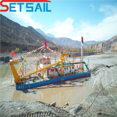 24 inch Dieselmotor Hydraulische Cutter Zuigdrager voor verzendkosten en cycloontypes