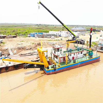 Shijiazhuang Zuigpomp 20m Dredging Diepte 26 inch Cutter Zuigdredger voor rivierzand