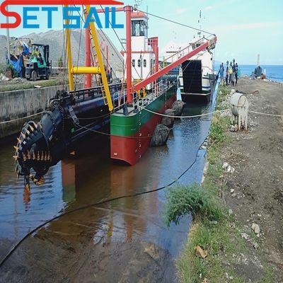 24 inch Cummins Diesel Engine Power Cutter Zuigdredger met en 2t Anker Gewicht