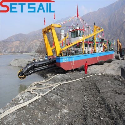 24 inch Cummins Diesel Engine Power Cutter Zuigdredger met en 2t Anker Gewicht