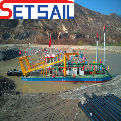 380t Dieselmotor Cutter Zuigdredger met 9000m3 waterstroom en 26 inch Cutter