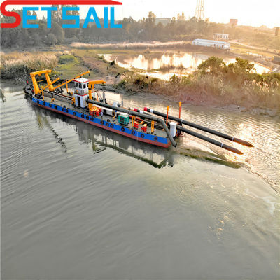 Hydraulische besturing Rivier zandmaaier Zuigdredger met stroommeter door Siemens PLC