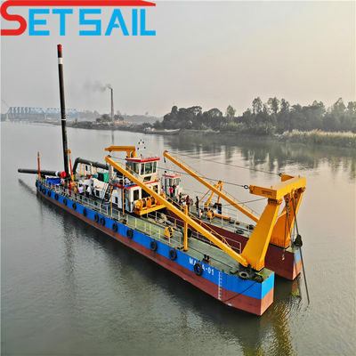 Hydraulische besturing Rivier zandmaaier Zuigdredger met stroommeter door Siemens PLC