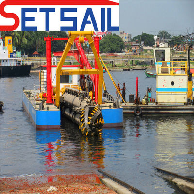 1800m3 Bodemcapaciteit 26 inch Dieselmotor Cutter Zuigdrager met Spud Carriage