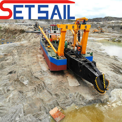 9000m3 Snijkop Waterstroom Zuigrivier Zanddredger met 800 mm buisdiameter