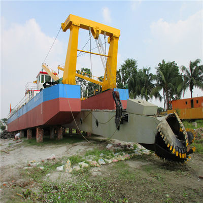7000m3 Pomp waterstroom Siemens PLC Hydraulische 28 inch Cutter Zuigdredger voor het baggeren