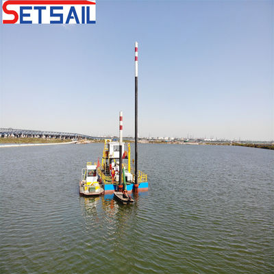 Maximale baggerdiepte 8-30 meter Pumpcutter Zuigbaggermachines voor Bangladesh
