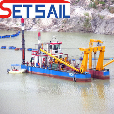 28 inch Cutter Suction Dredger CTS Slot Type en Dieselmotor Generator voor Langetermijn