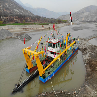 Cutter suiging modder droogmachine met hydraulische ankerboom op maat van uw behoeften