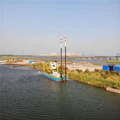 Cutter suiging modder droogmachine met hydraulische ankerboom op maat van uw behoeften