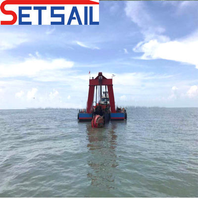 26 inch Cutter Suction Dredger met onderwaterpomp Bodemcapaciteit 1200m3 Hoofd 57m