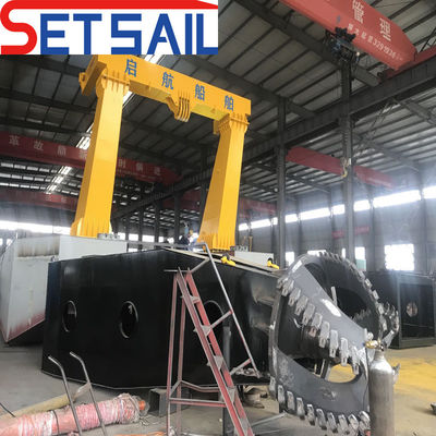 26 inch Cutter Suction Dredger met onderwaterpomp Bodemcapaciteit 1200m3 Hoofd 57m