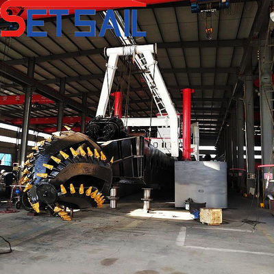 30-daagse terugbetalingsvoorwaarden 26 inch Cutter Suction Dredger met 6000m3 pomp en waterstroom