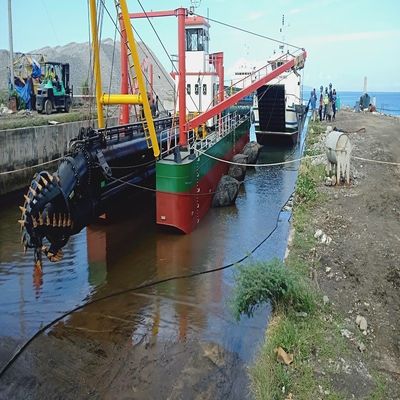 Maximale baggerdiepte 8-30 Meter Cutter Suction Sand Dredger Machine met en Goed