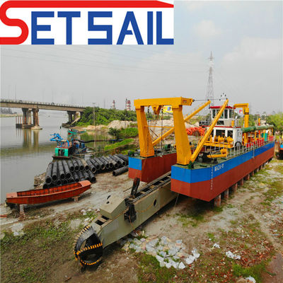 CTS slot type Hydraulische pomp snijder Zuigdraag zand schip met en grote diameter