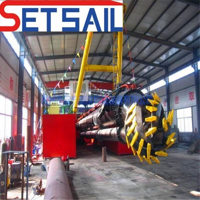800 mm ontladingspijp Volle hydraulische besturing 32 inch cutter zuigdrager voor rivierzand