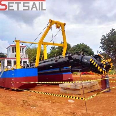 US 100000/set Hydraulische pomp-snijder Sution Dredging Ship met Anker Boom 1 set Min.Order