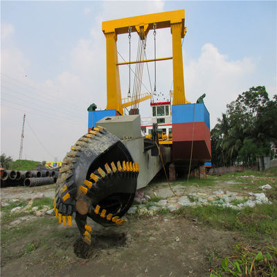 32 inch Cutter Suction Dredger met Cummins Harbour Generator 103kw en 7500m3 waterstroom