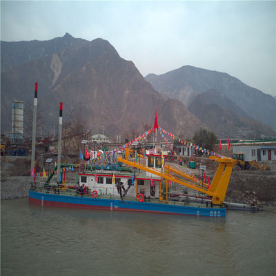 32 inch Cutter Suction Dredger met Cummins Harbour Generator 103kw en 7500m3 waterstroom