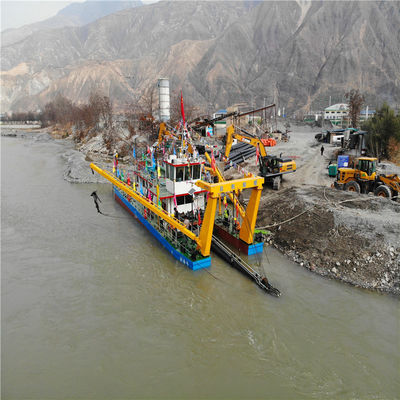 32 inch Cutter Suction Dredger met Cummins Harbour Generator 103kw en 7500m3 waterstroom