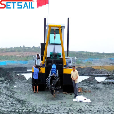 3900cm * 860cm * 200cm Package Cutter Suction Sand Dredging Ship met Anker Boom