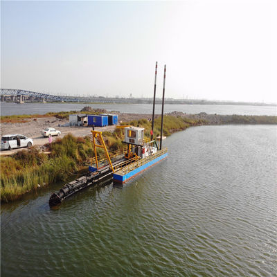 500-5000m Afstand van de ontlading Snipper Zuigpomp Zanddredger met drukmeter