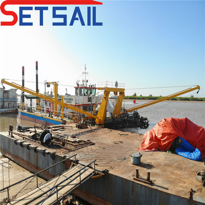 800mm Cyclone Type 26inch 6000m3 Water Flow Cutter Zuigdredger met diesel motor