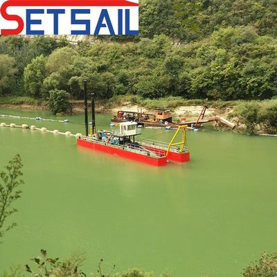 32 inch Diesel Motor Cutter Zuigersand Dredger met PLC en ABB elektrisch systeem