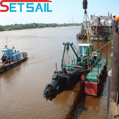CTS Slot Type 450-20000m3 Waterstroom Cutter Zuigdraagschip voor rivier zand modder