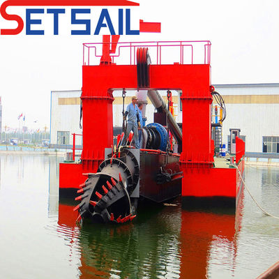 250ND-800ND Pumpsize Cutter Suction Dredger met dieselmotor en monitoringssysteem