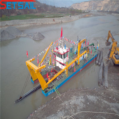Gepersonaliseerd 26 inch Cutter Suction Dredging Sand Ship met 500-5000m ontladingsafstand
