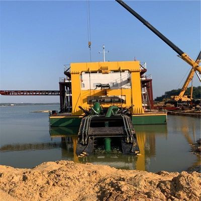 28 inch aangepaste dieselmotor Hydraulische snijmachine zuigersand bagger voor uw voordeel