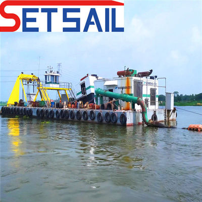 Op maat gemaakte Siemens PLC Diesel Engine Cutter Suction Dredging Boat met restitutiebeleid