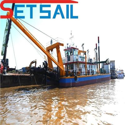 736kw Hulpmotor aangedreven Cyclone Type 28inch Cutter Zuigersand Dredger voor de rivier