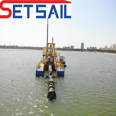 28 Inch Cutter Suction Dredger met onderwater zandpomp en 7000 kubieke meter waterstroom
