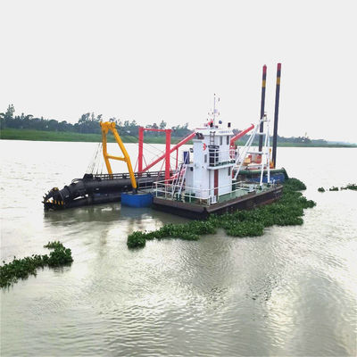 28 inch Cutter Suction Sand Dredger voor 447t Verplaatsing en Rexroth Hydraulisch Systeem