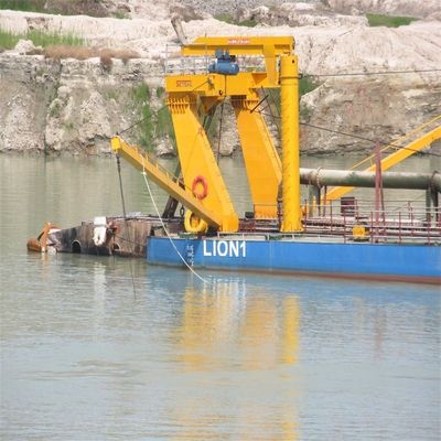 28 inch Cutter Suction Sand Dredger voor 447t Verplaatsing en Rexroth Hydraulisch Systeem