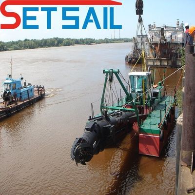 Gepersonaliseerde Cummins Diesel Engine 28 inch Cutter Suction Dredger voor baggerwerkzaamheden